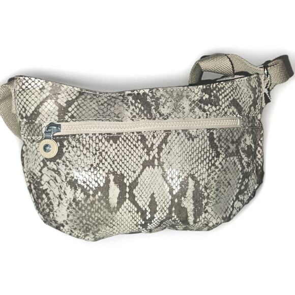 NWT! KIPLING Nylon Crossbody Handbag Snake Pattern 12x8x2.5 - Picture 8 of 11